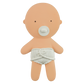 Gommu Mini Baby 2 - Natural Rubber Baby Doll: Vanilla