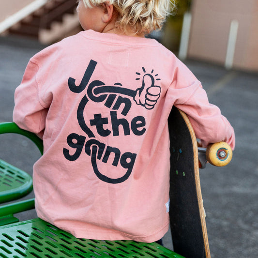 Dinky Circus Join The Gang Long Sleeve Tee