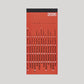 Stendig Red V Calendar 2026