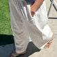 Le Bon Shoppe White Cotton Bare Pants