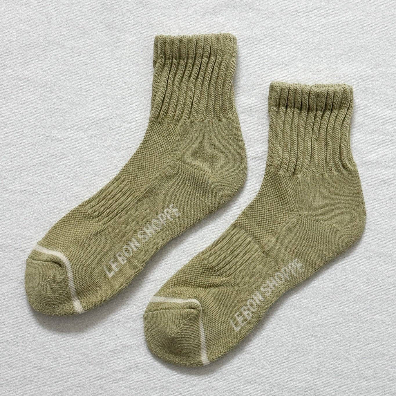 Le Bon Shoppe Dried Sage Swing Socks