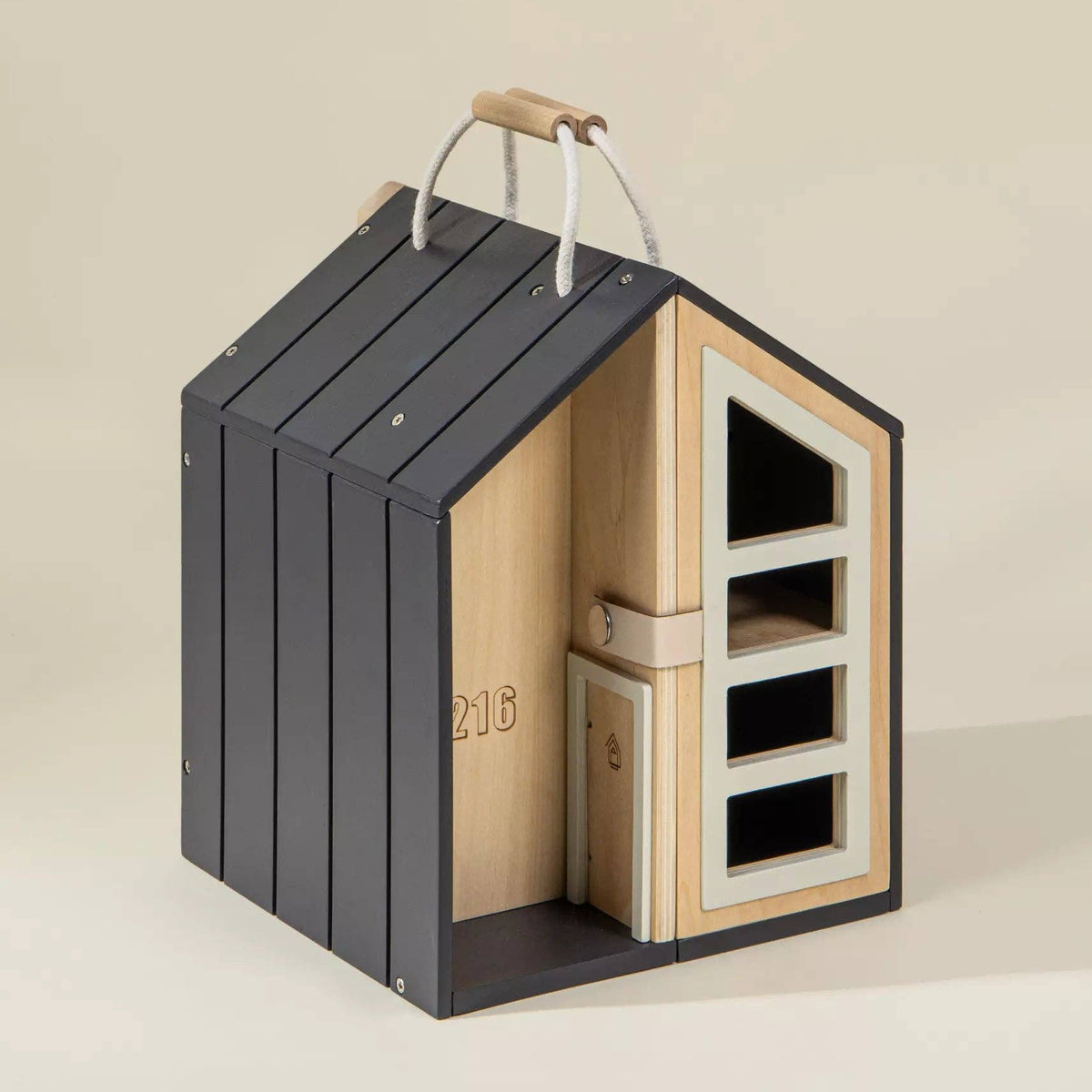 Wooden Doll House To Go