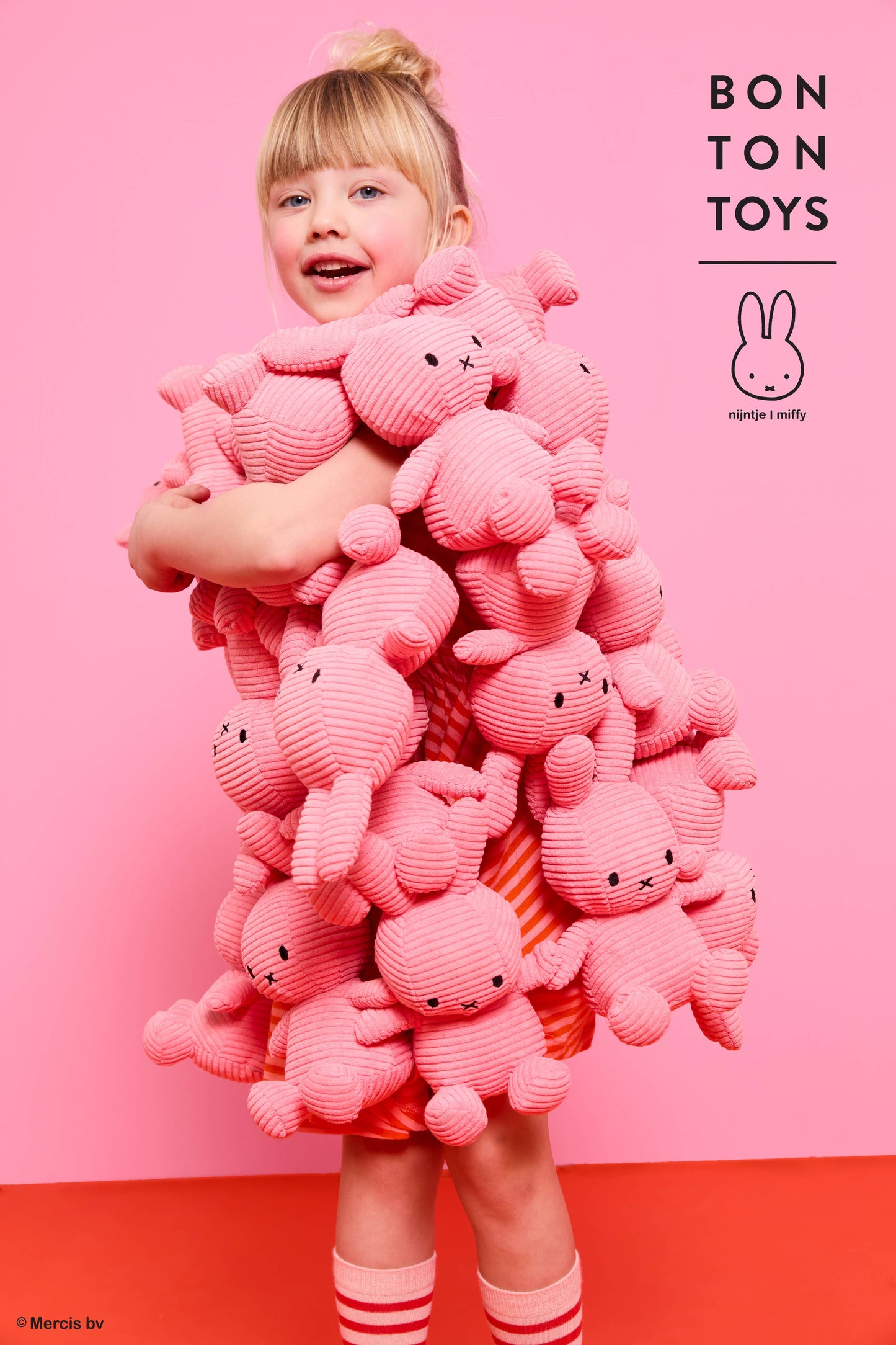 Miffy Bubblegum Pink Eco Corduroy