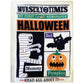 Halloween Crinkly Newspaper Cloth Book