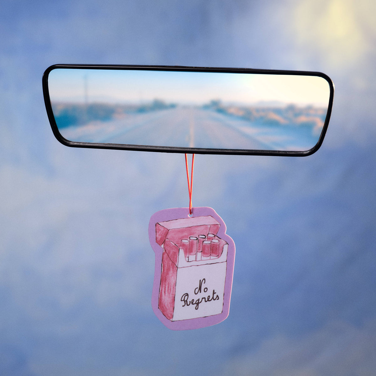 Pink Cigarette Air Freshener