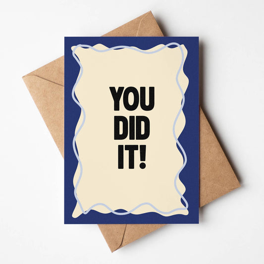 You Did It! Greeting Card