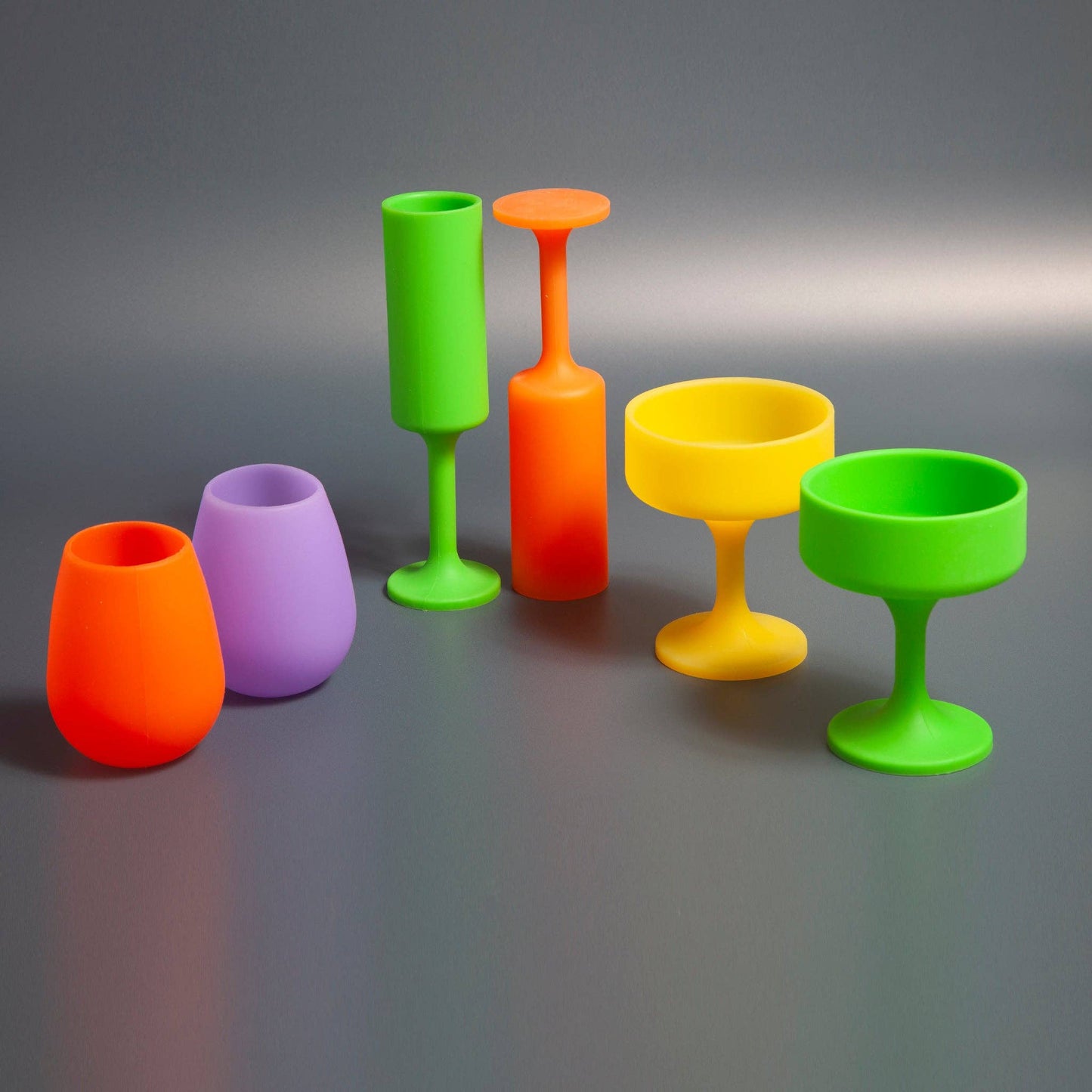 Violette + Vert Mecc Silicone Unbreakable Cocktail Glassese
