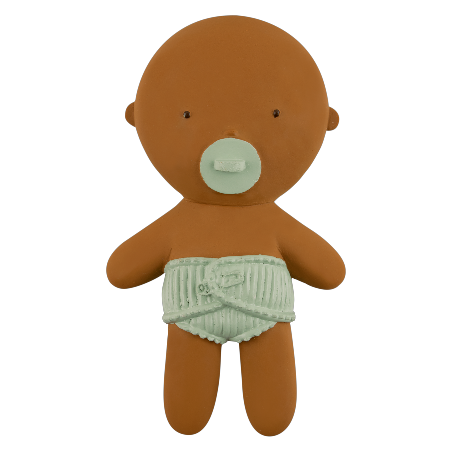 Gommu Mini Baby 1 - Natural Rubber Baby Dolli: Almond