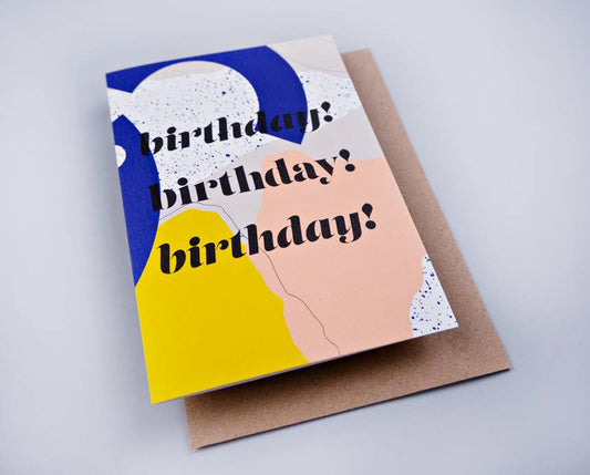 The Completist - Stockholm Birthday Card