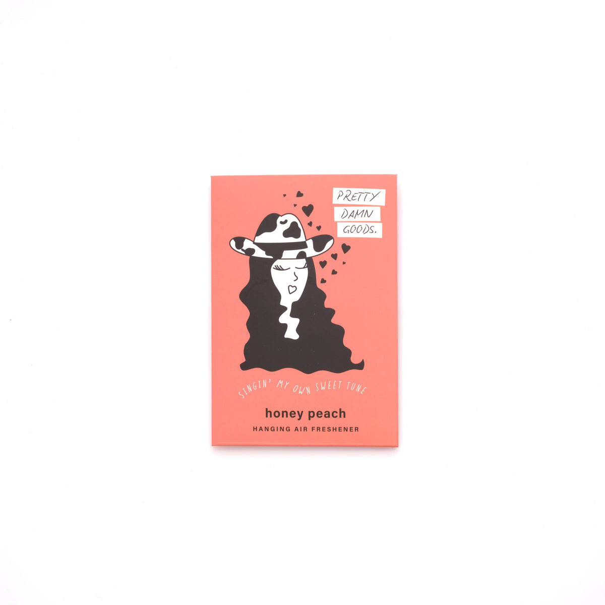 Peach Cowgirl Air Freshener