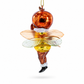 Little Bee Glass Christmas Ornament