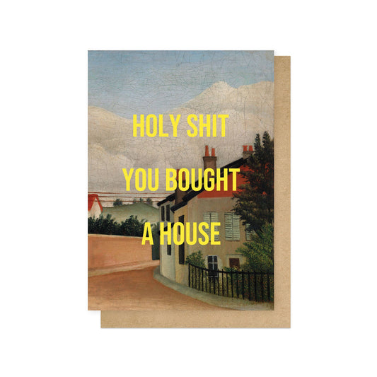Bought A House Greeting Card