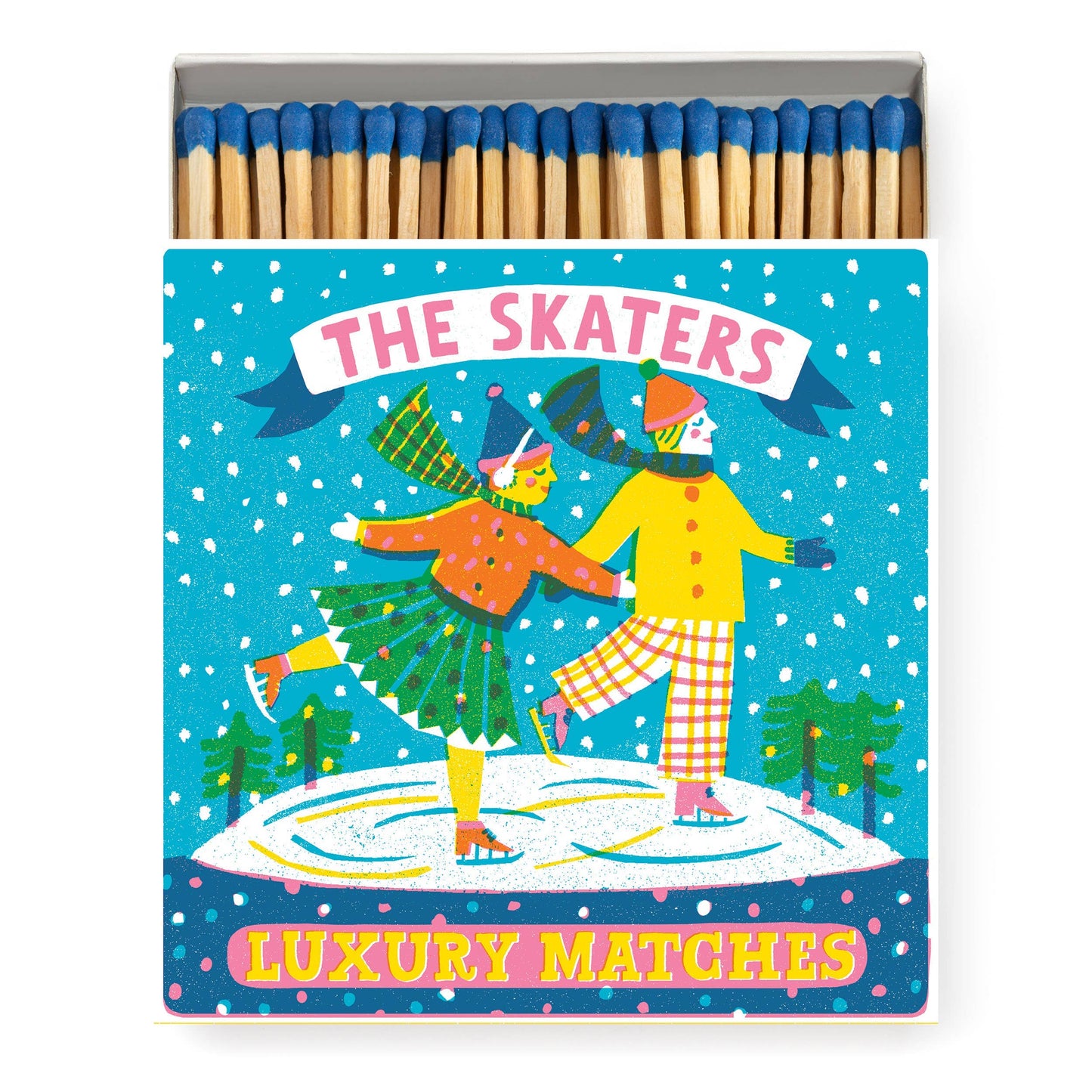 The Skaters Square Christmas Safety Matches