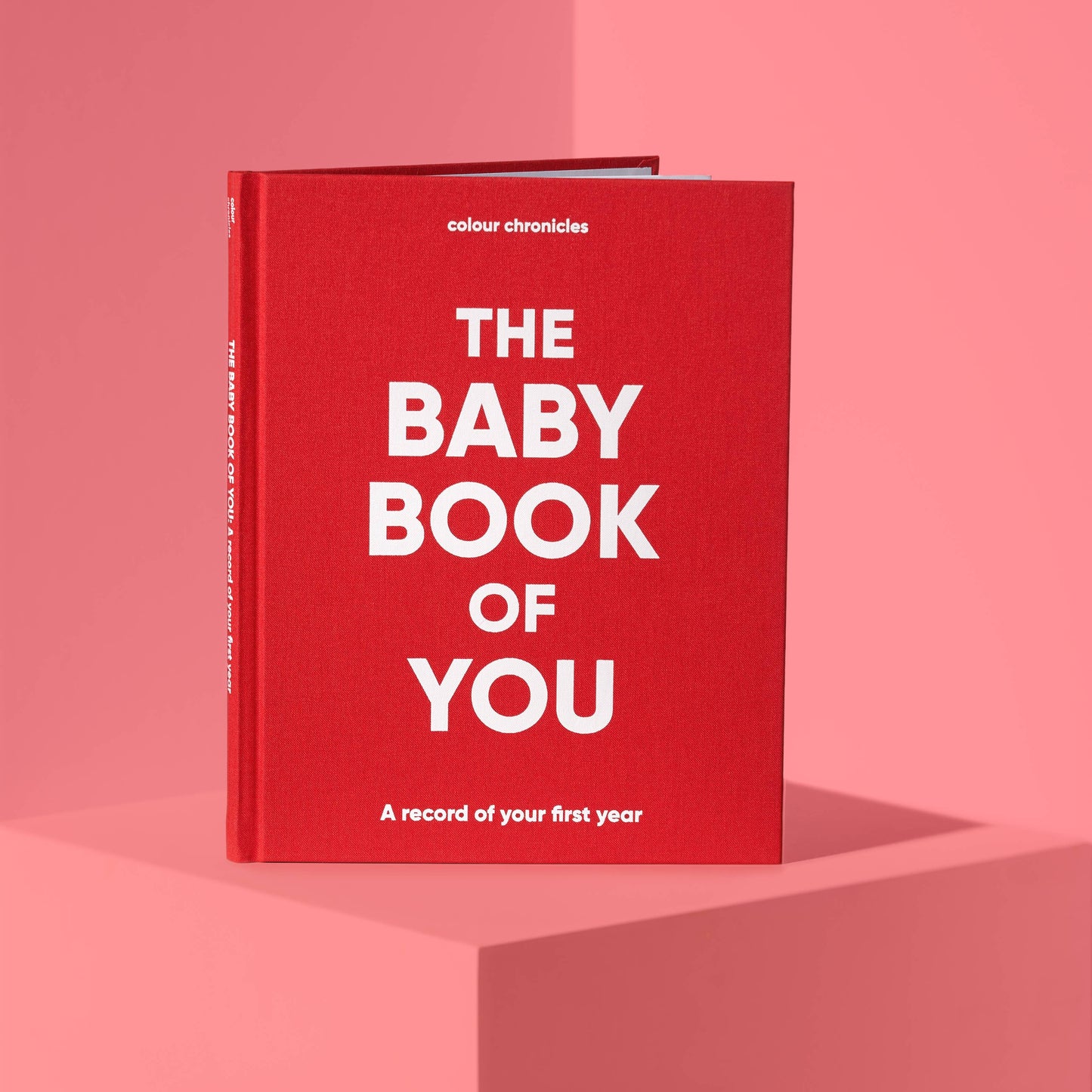 The Baby Book Of You: A Record Of Your First Year: Red