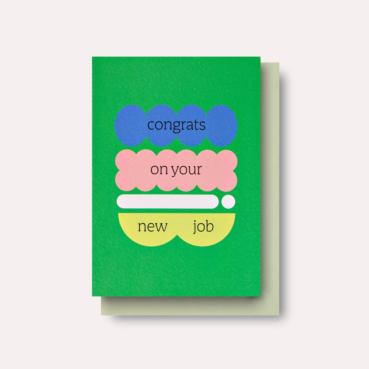 Ambrette New Job Greeting Card