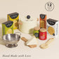 Wooden Organic Pasta Set