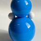 Retro Roly-Poly Doll Blue M