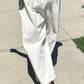 Le Bon Shoppe White Cotton Bare Pants