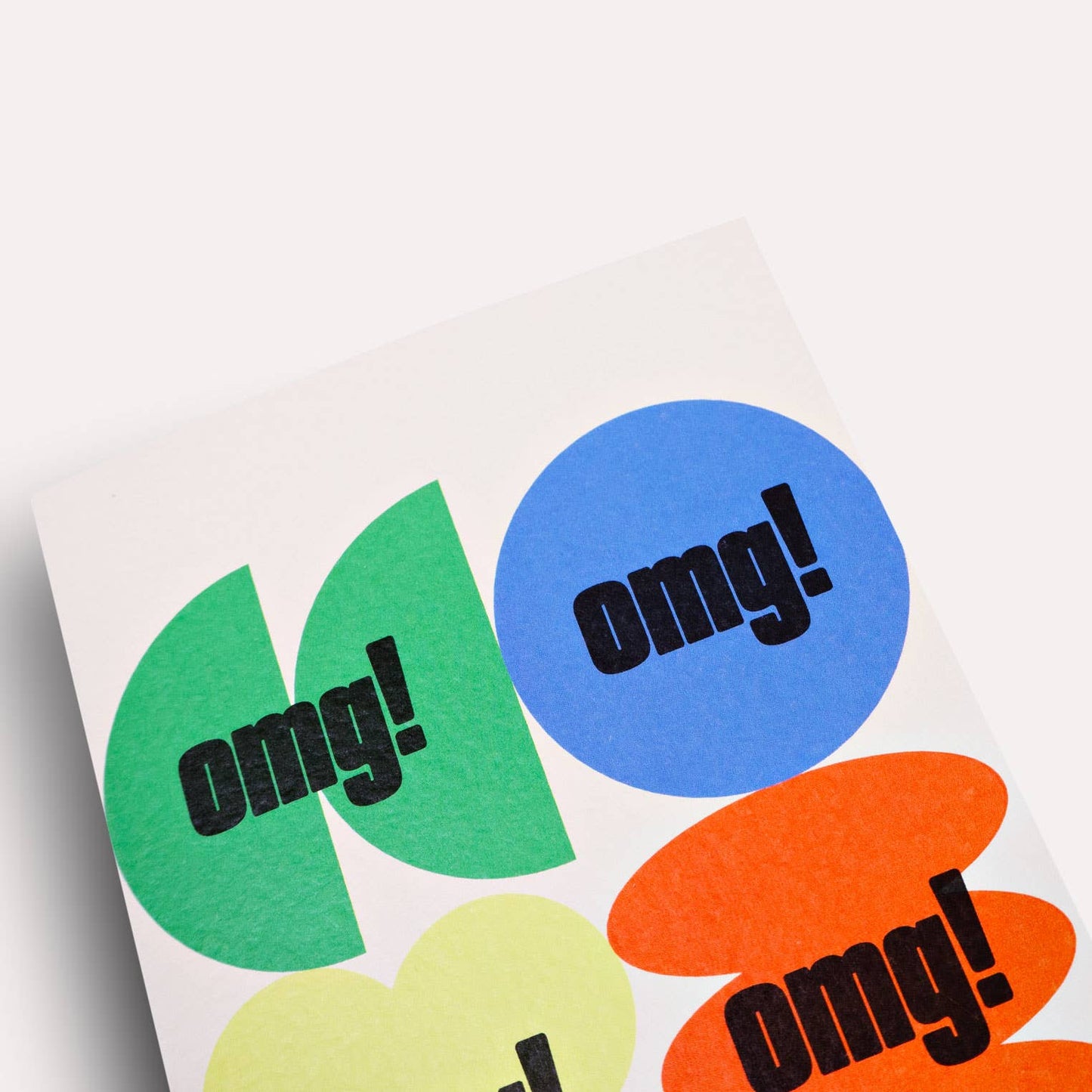 Hattie OMG Greeting Card
