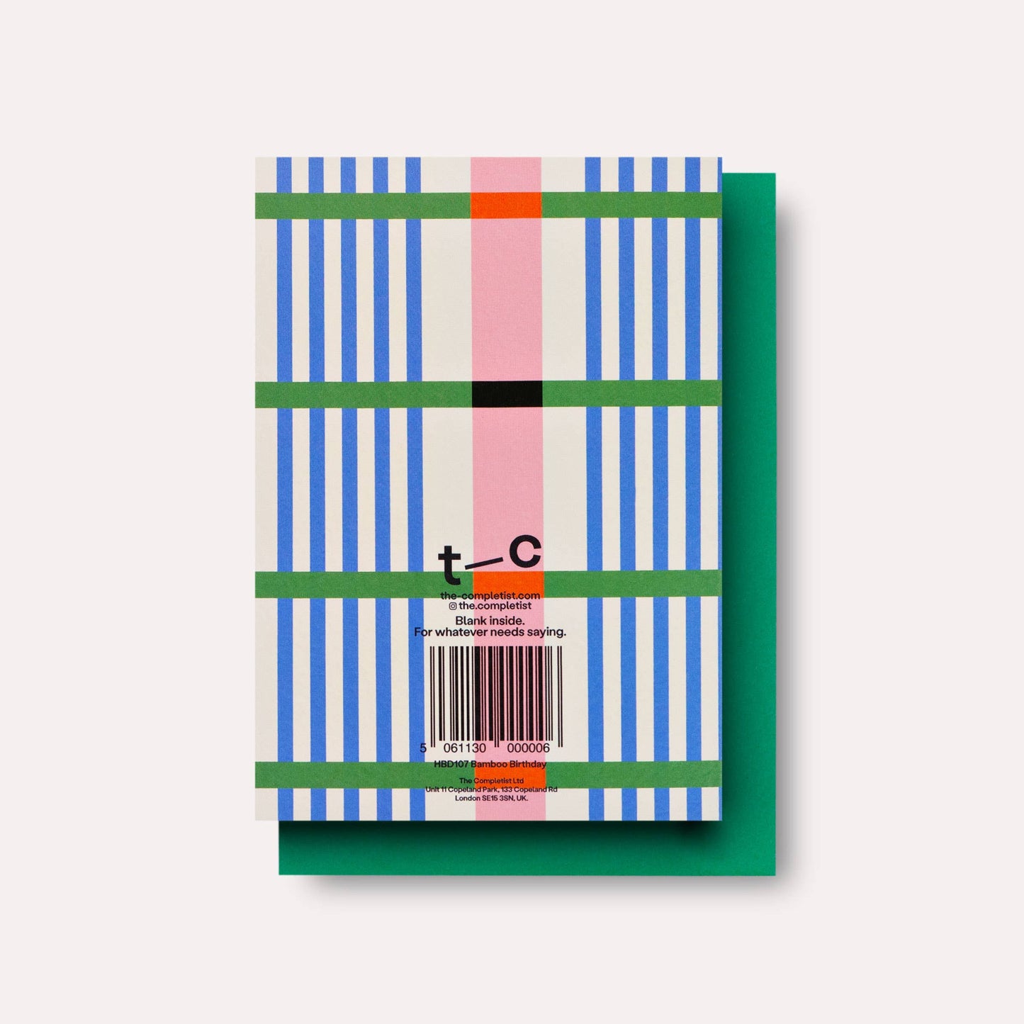 Bamboo Birthday Greeting Card