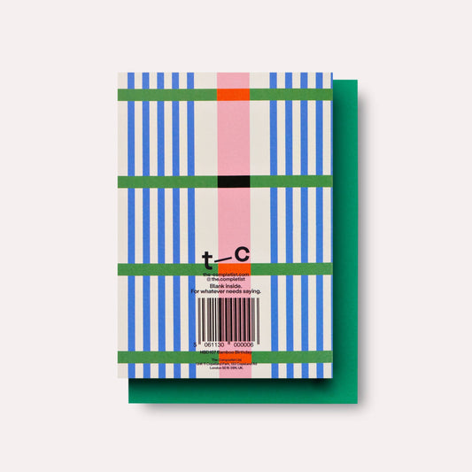 Bamboo Birthday Greeting Card