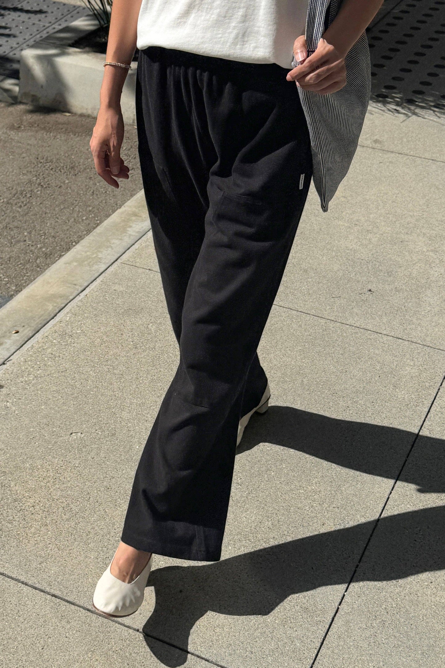 Le Bon Shoppe Black  Soft Jersey Terra Pants