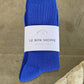 Le Bon Shoppe Blue Crisp Step Socks