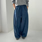 Le Bon Shoppe Denim Blue Parachute Pants