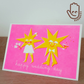 The Happy Couple Greeting Card