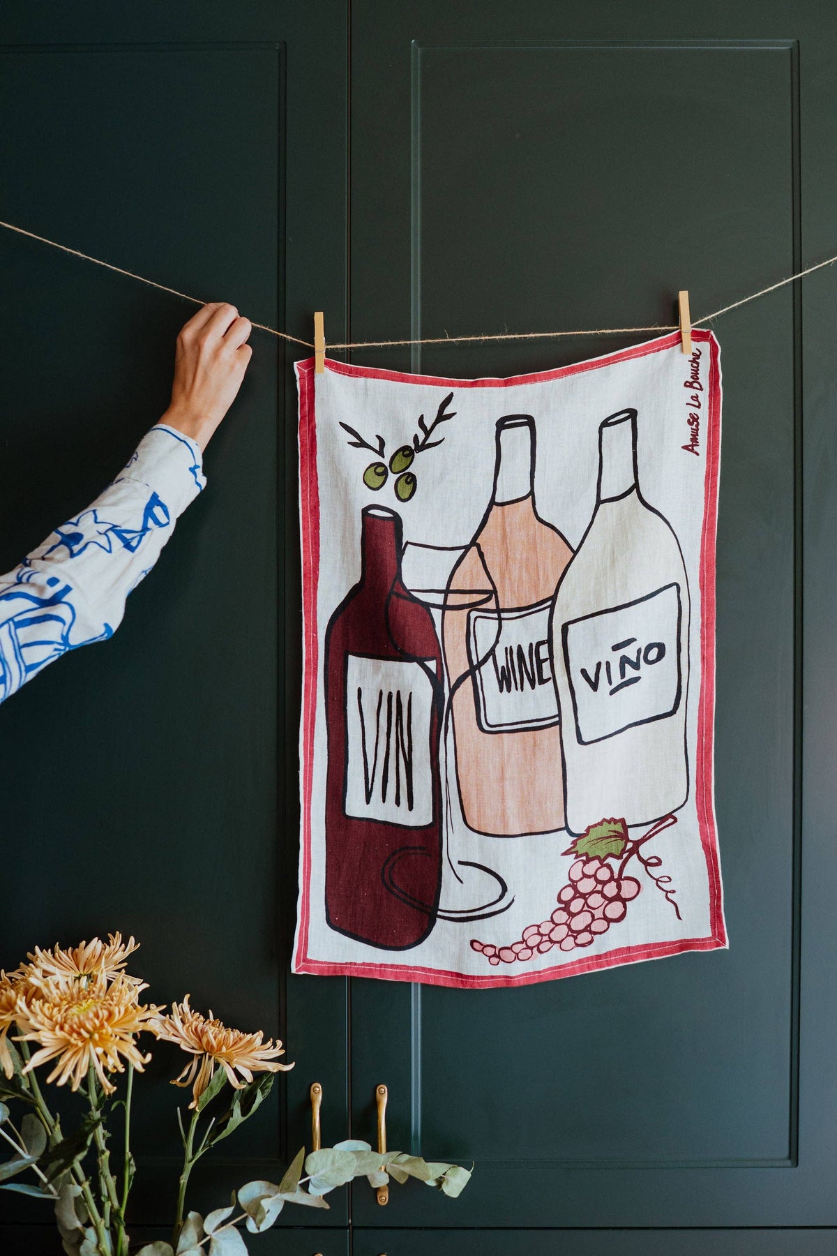Wine Tea Towel