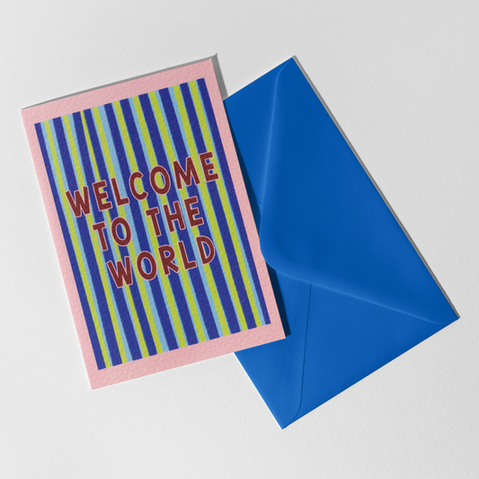 Welcome To The World Greeting Card