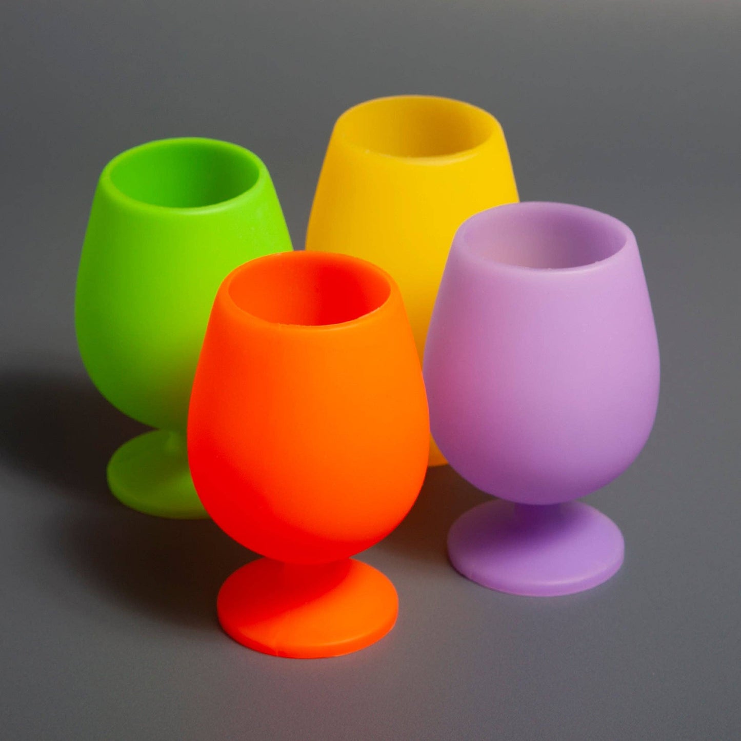 Violette + Vert Stemm Slicone Unbreakable Wine Glasses