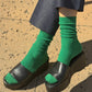 Le Bon Shoppe Deep Green Trouser Socks