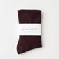 Le Bon Shoppe Dark Cacao Breezy Sneaker Socks