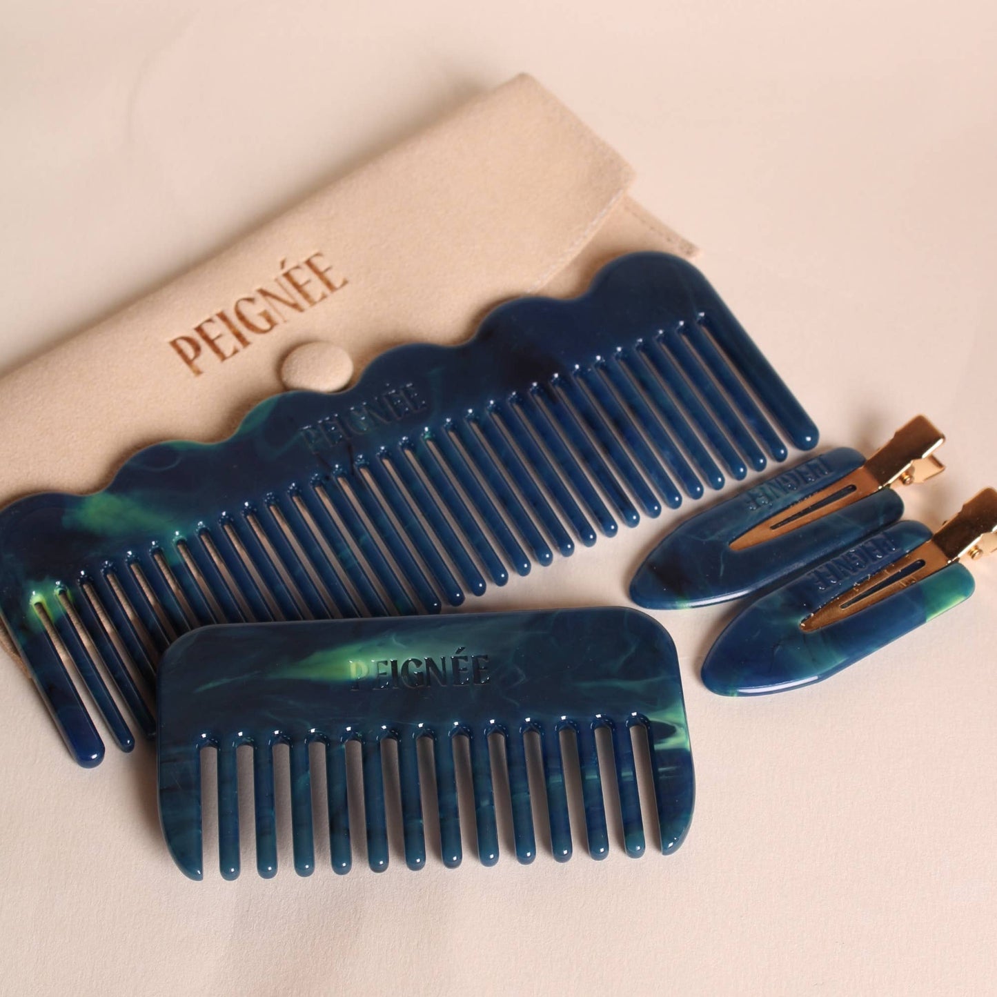 Peignee Paris Rivoli Hair Clips (Pair)