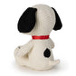 Snoopy Corduroy Cream - 12cm