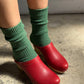 Le Bon Shoppe Evergreen Winter Sparkle Socks