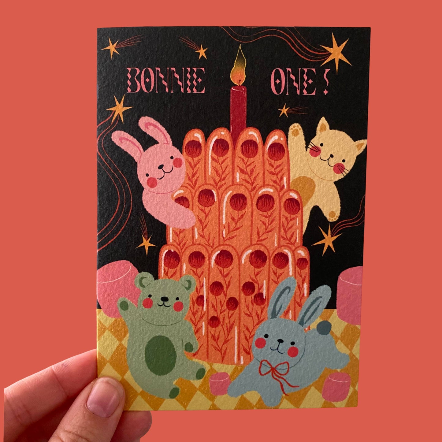 Bonnie One! First Birthday Greeting Card