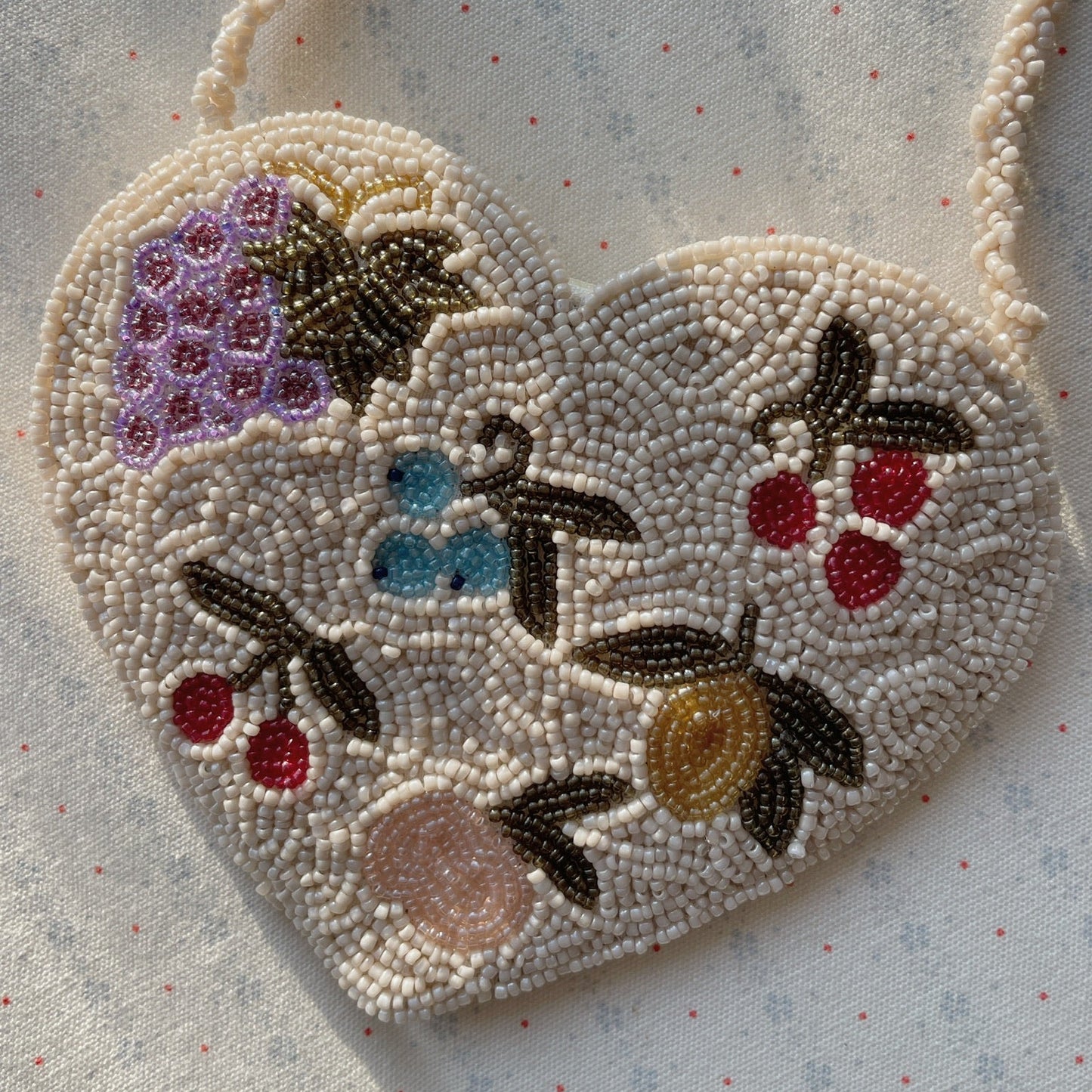 Konges Sløjd Beaded Heart Bag