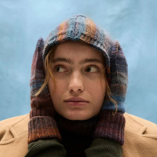 Becksöndergaard Graystone Blue Pato Cable Mitten