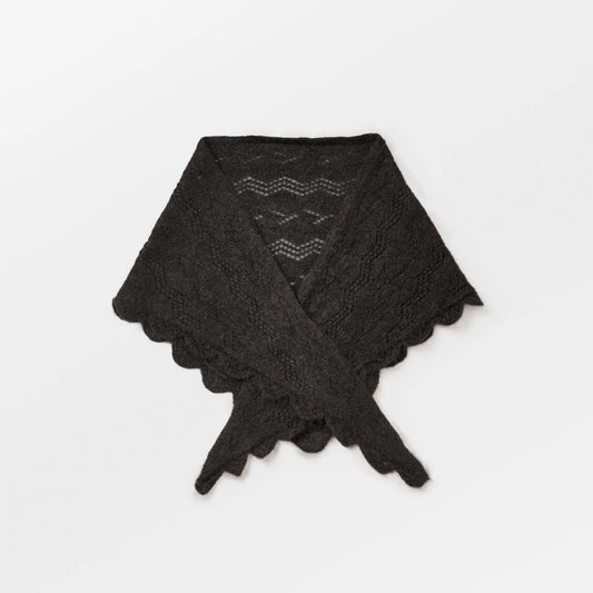 Becksöndergaard Black Opany Triangle Scarf