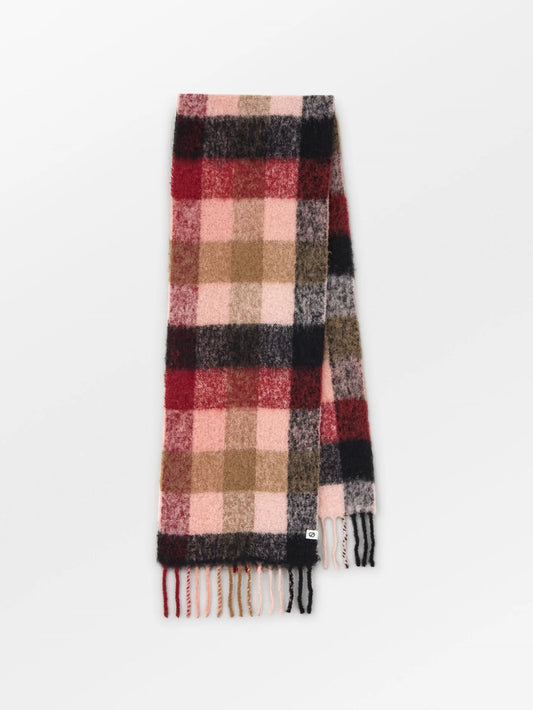 Becksöndergaard Confetti Pink Check Anilopa Scarf