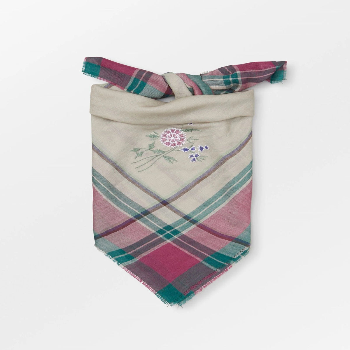 Becksöndergaard Silver Birch White Martha Wica Scarf