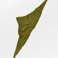 Becksöndergaard Golden Cypress Green Alpaca Wool Triangle Scarf