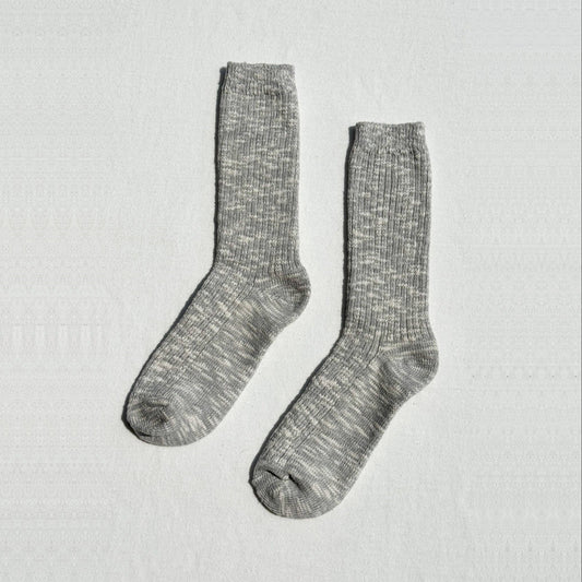 Le Bon Shoppe Heather Grey Cottage Socks