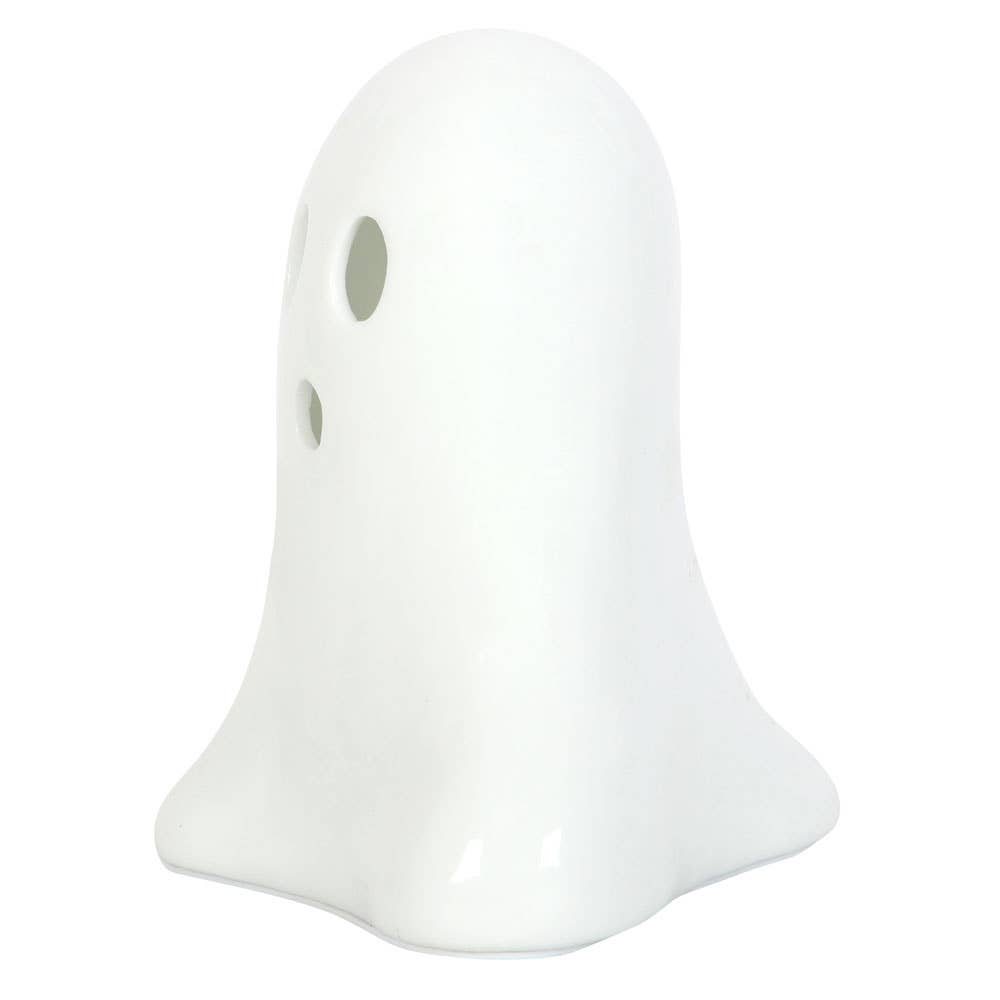 Ceramic Light Up LED Halloween Ghost