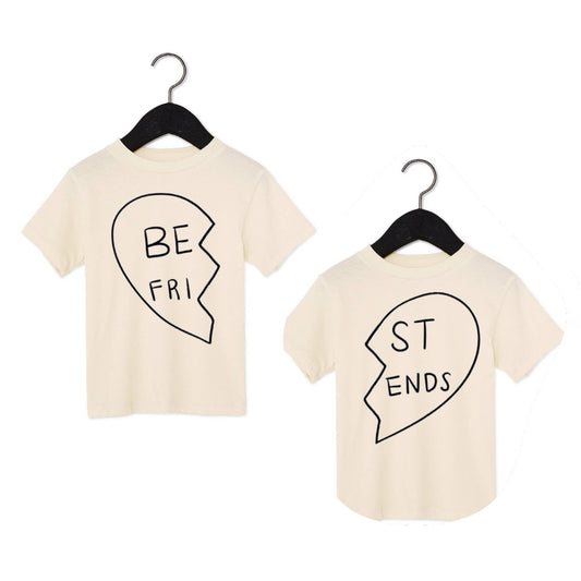 Joseph + Sue - BFF, Best Friends Kids T-Shirt White