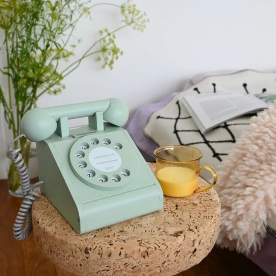 kiko+ & gg* Mint Wooden Telephone