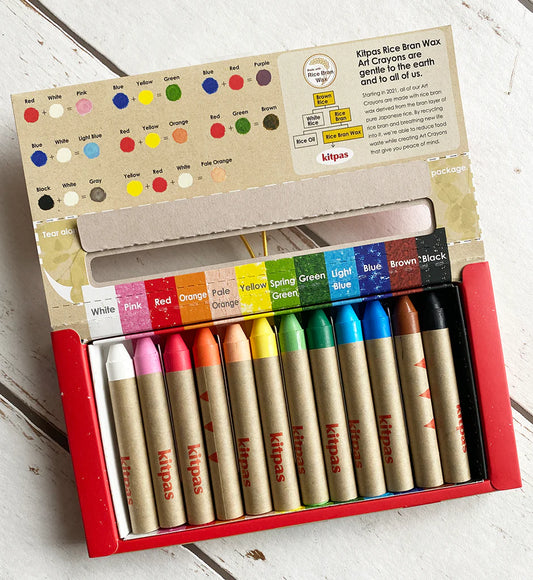 Kitpas Crayons Medium 12 Colours