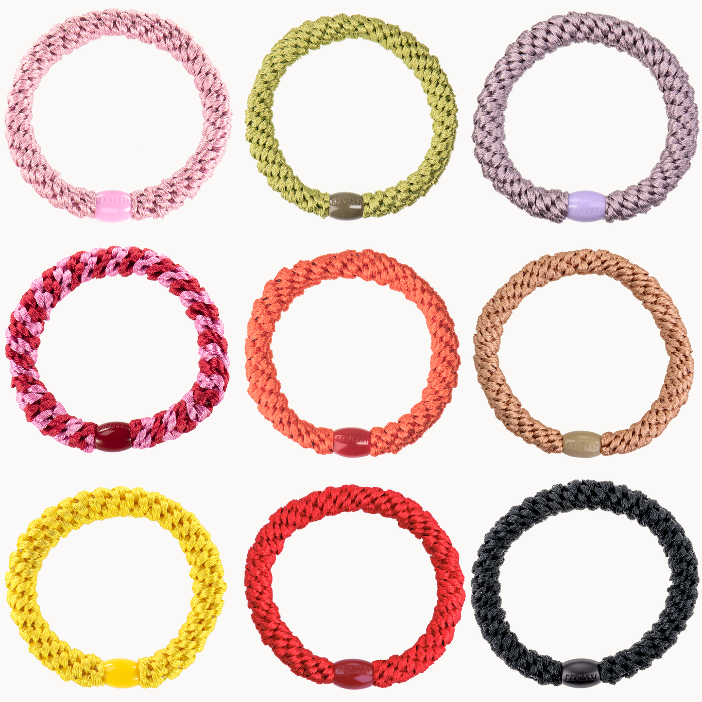 Bon Dep Kknekki Snag Free Hair Tie Various Colours